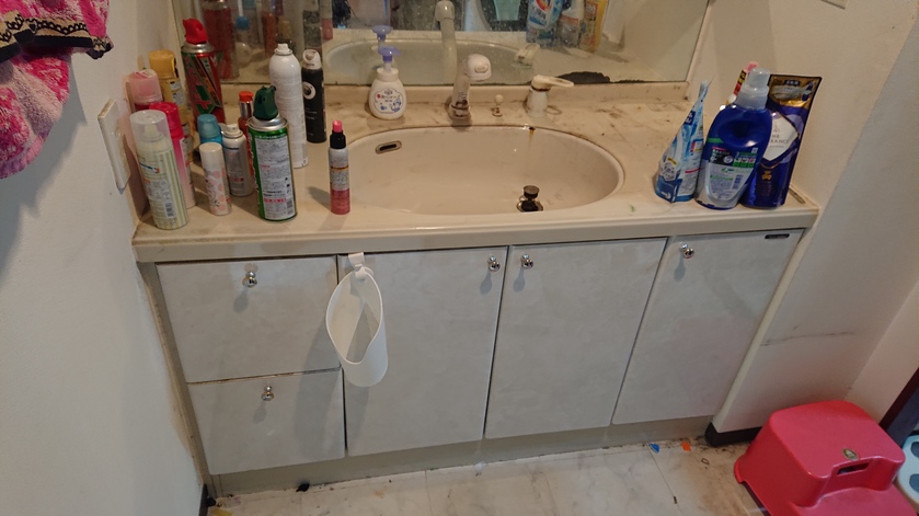 【分割払い事例】東京都足立区の浴室の不用品回収・ハウスクリーニング