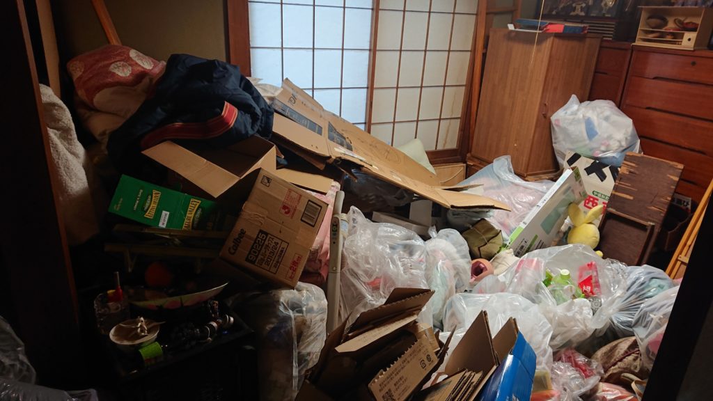 【頭金0円での分割払い事例】群馬県太田市のゴミ屋敷の清掃作業