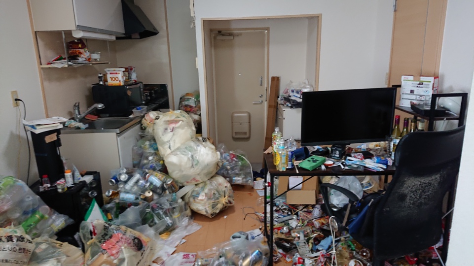【後払い事例】埼玉県桶川市のゴミ屋敷の清掃作業