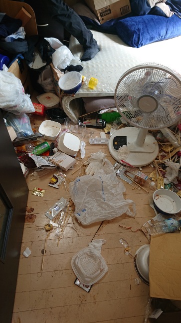 【後払い事例】東京都墨田区押上の片付けが苦手なお客様のお部屋の片付け・ゴミ回収