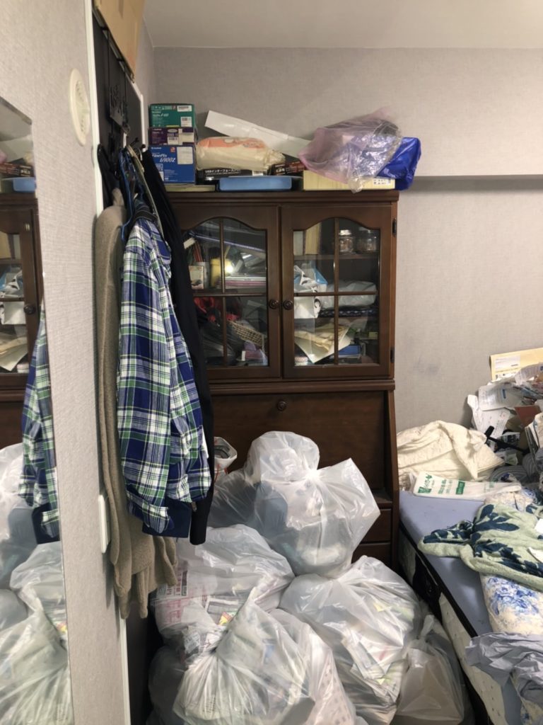 【後払い事例】群馬県高崎市のゴミ回収とお部屋の清掃作業
