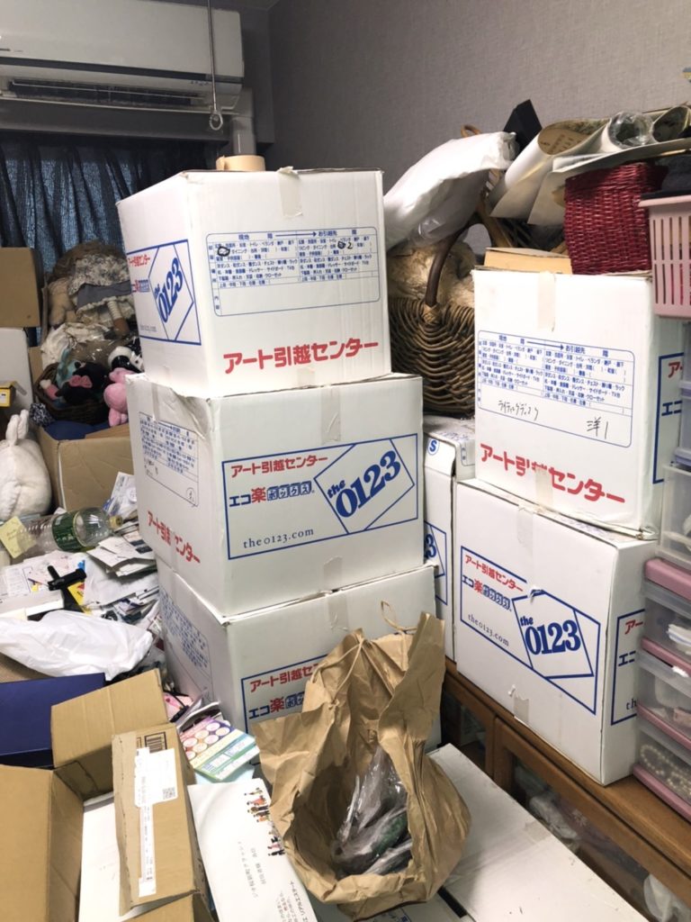 【分割払い事例】栃木県足利市の不用品の回収作業