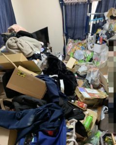 【分割払い事例】神奈川県横浜市磯子区の生活スペースが無いゴミ部屋の片付け・処分