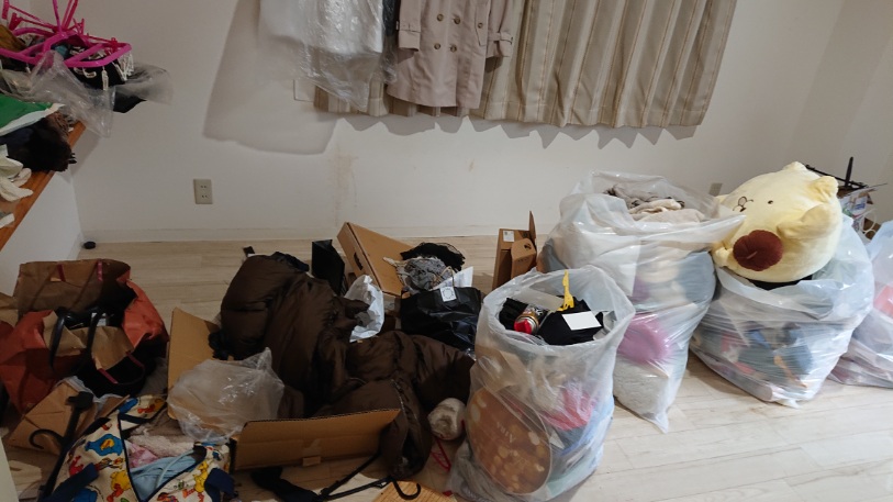 千葉県千葉市美浜区の女性の一人暮らしのお部屋の不用品回収とゴミの処分