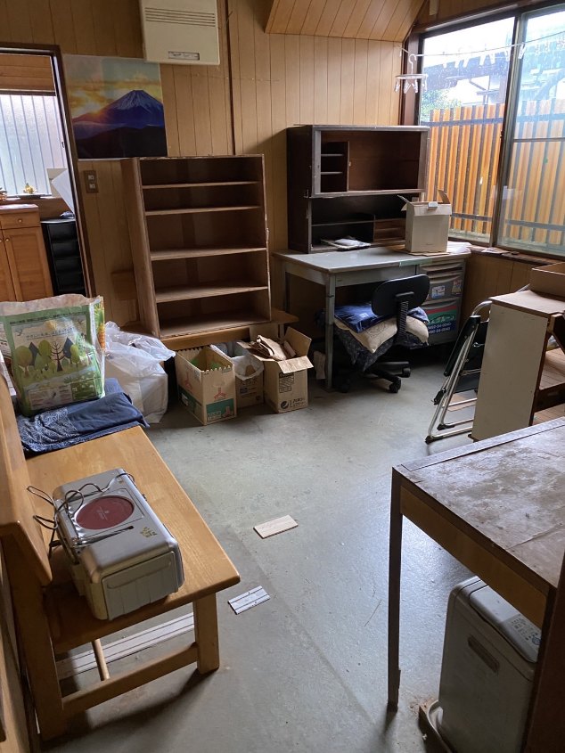 群馬県太田市の閉店に伴う事務所兼作業場の不用品回収・片付け作業