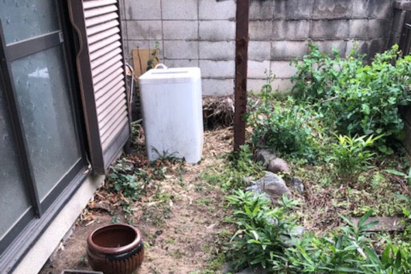売却に伴う神奈川県大和市の空き家の清掃