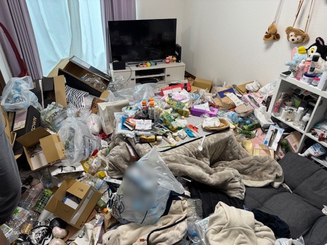 作業前のお客様のお部屋のお写真