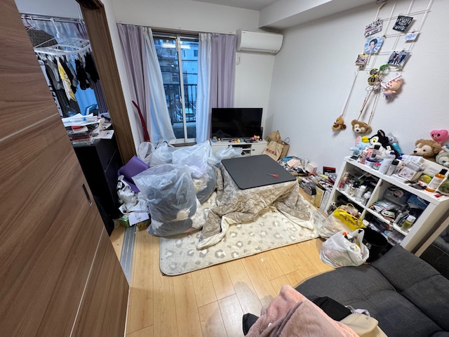 作業後のお客様のお部屋のお写真
