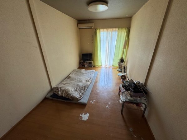 千葉県松戸市 ゴミをすべて回収し綺麗になったワンルーム