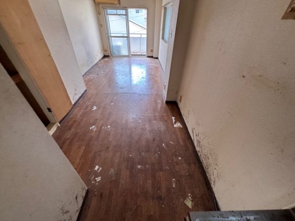 神奈川県川崎市幸区の作業を終えて大きく感じられるようになった部屋