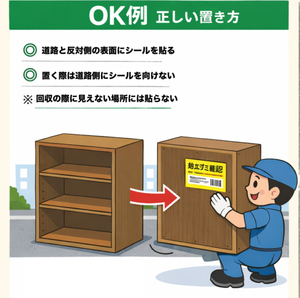 女性向けの粗大ゴミの捨て方