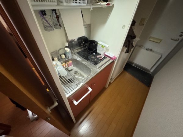 掃除ができない女性のお部屋を片付けた様子