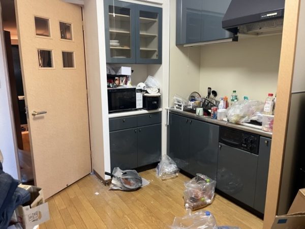 埼玉県上尾市 ゴミが載せられた小型家電